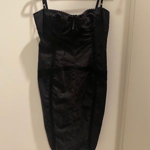 Dolce & Gabanna Black Cocktail Dress Sz 34